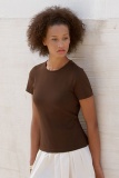 Dames T-shirt FOTL Lady Fit Crew Neck